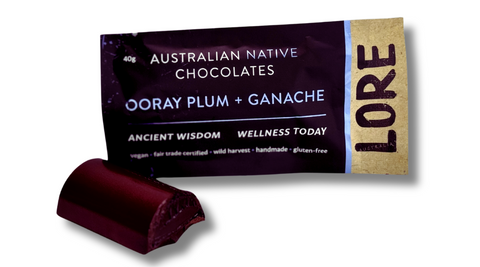 Ooray Plum Ganache Pre-Biotic Chocolate